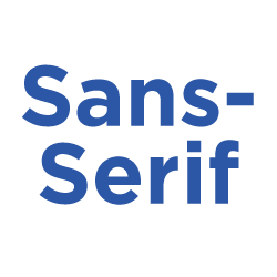 Sans-Serif