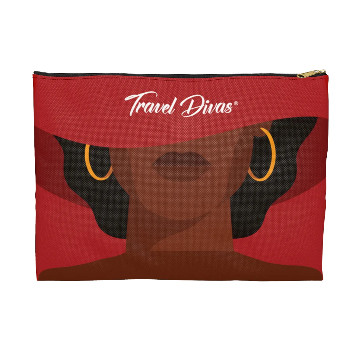Travel Divas product design, pouch