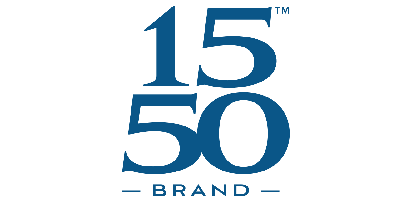 1550 Brand logo design